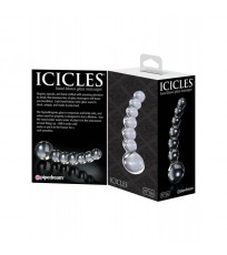 СТЪКЛЕНО ДИЛДО ICICLES No.66
